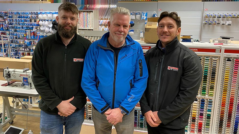 Great British Sewing Bee helps give Ipswich shop a boost BBC News