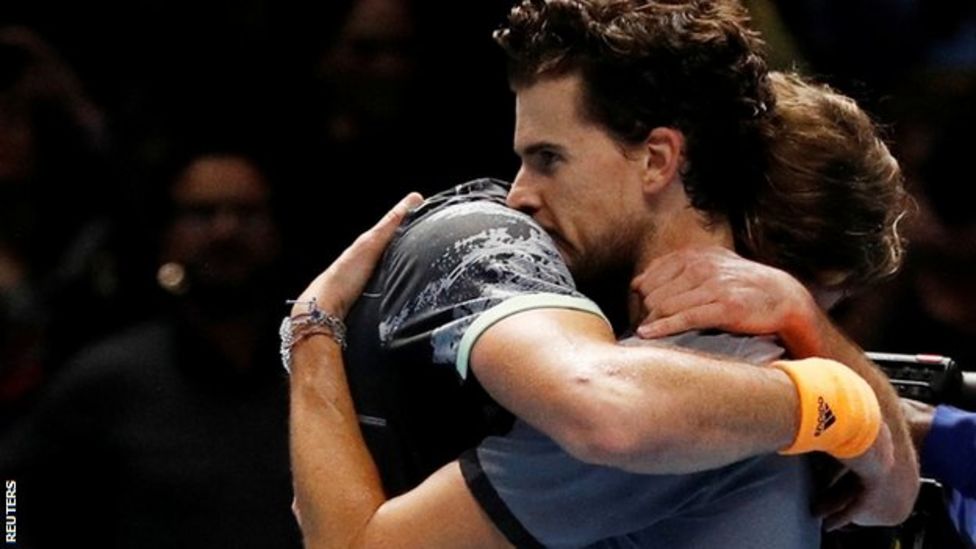 Stefanos Tsitsipas Beats Dominic Thiem To Win ATP Finals Title - BBC Sport