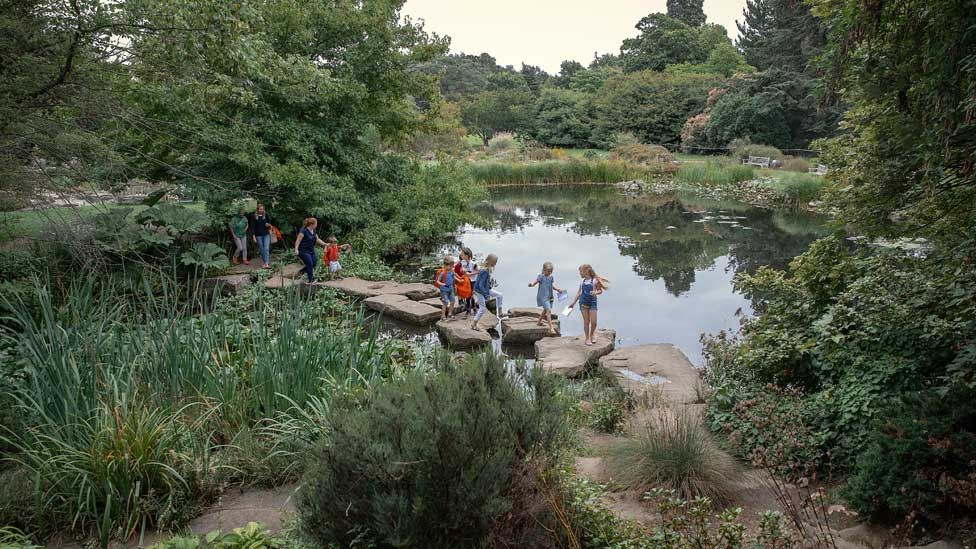History trail, Cambridge University Botanic Garden