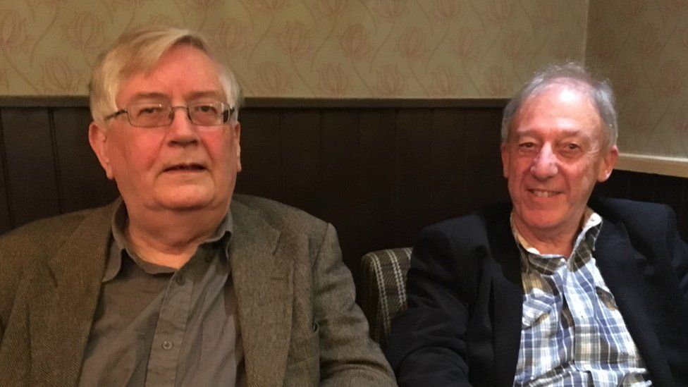 Michael Gorman and Ian Stewart from the Guildford-Frieburg Association