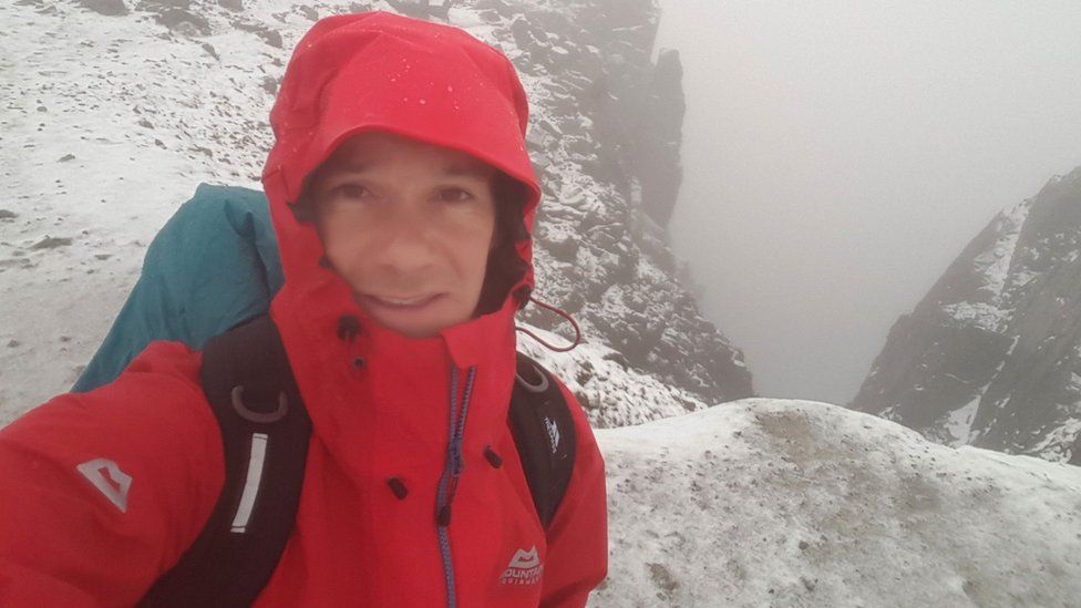 Andy Cole on Ben Nevis