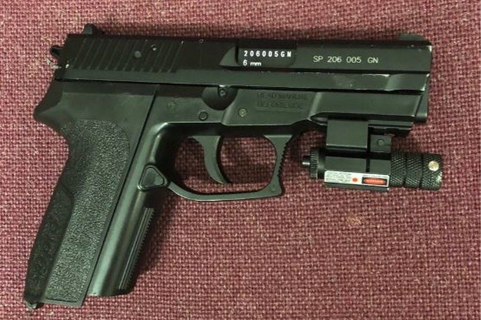Armed Police Seize BB Gun From Boy In School BBC News