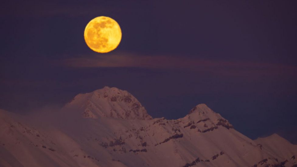 Pink Moon: Why the moon won't actually be pink in April - BBC Newsround