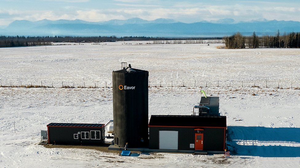 Eavor geothermal facility