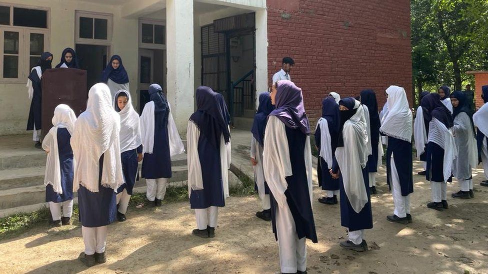 The school in Gopalpura, Kashmir