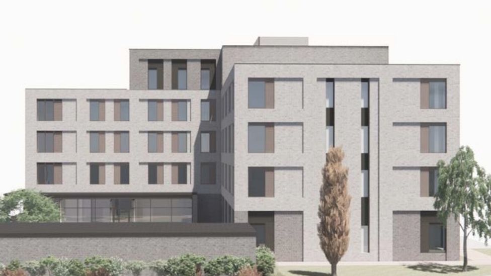 CGI of what the UWE student flats will look like