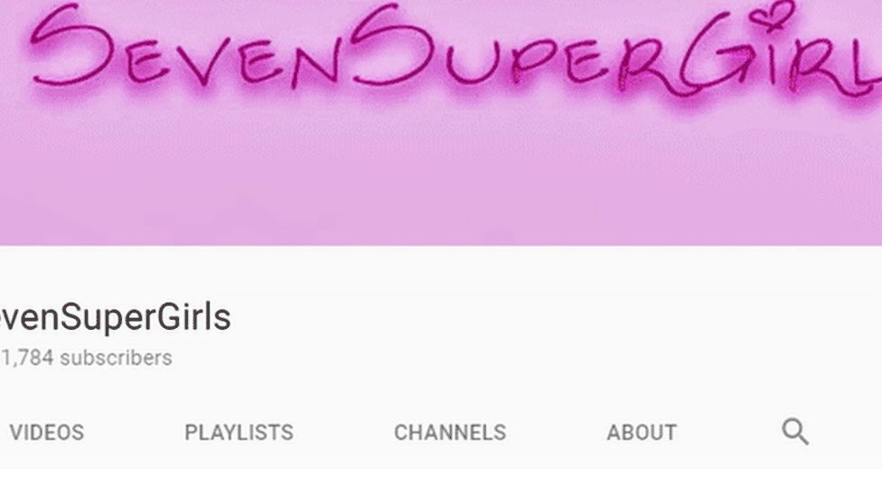 SevenSuperGirls YouTube channel