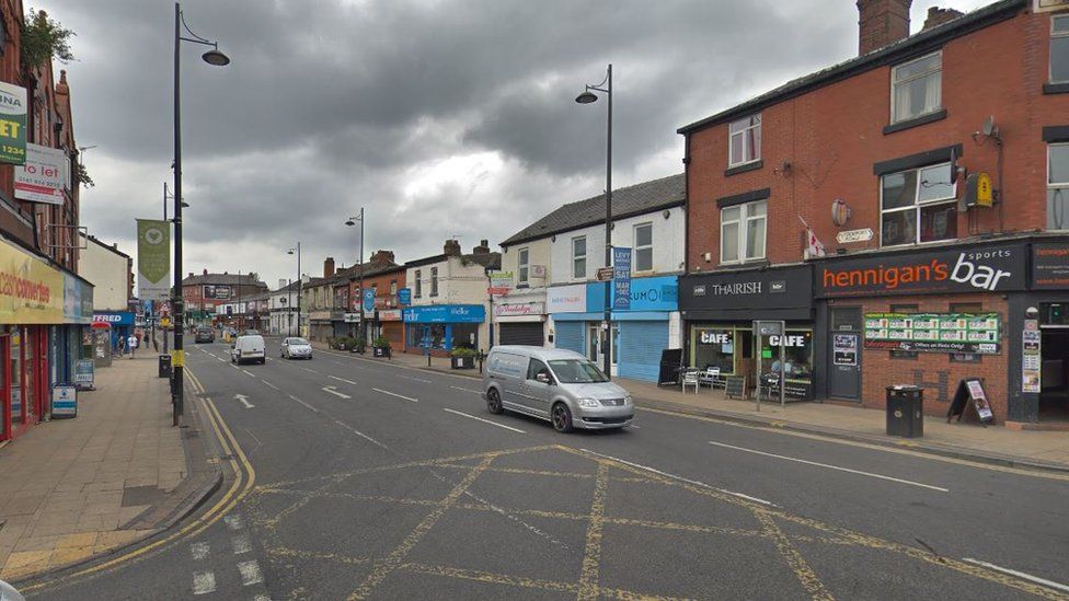 Pedestrian hit by a car in Levenshulme is seriously hurt BBC News