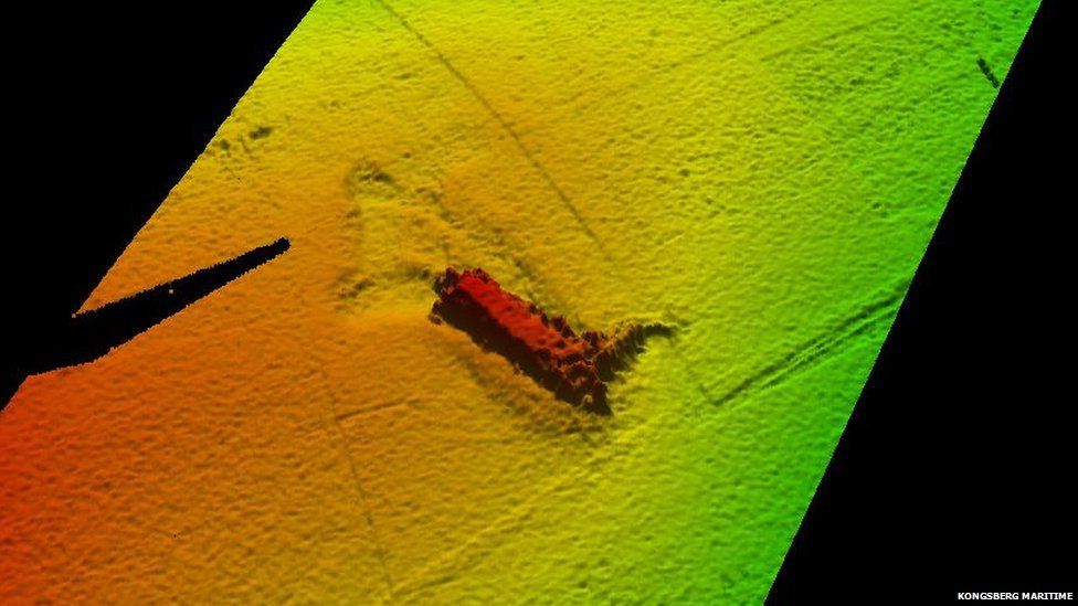 Kongsberg Maritime's image of the lost Nessie model