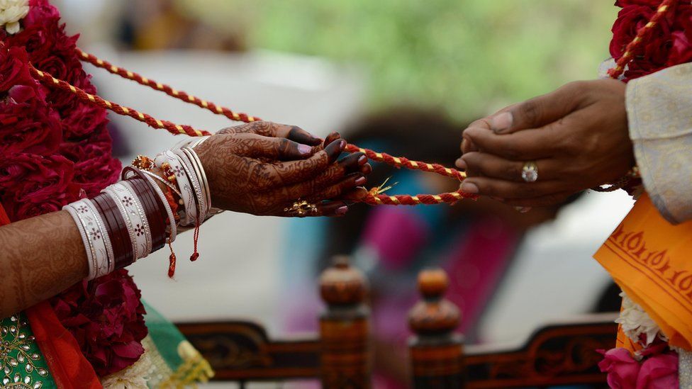 A wedding in India