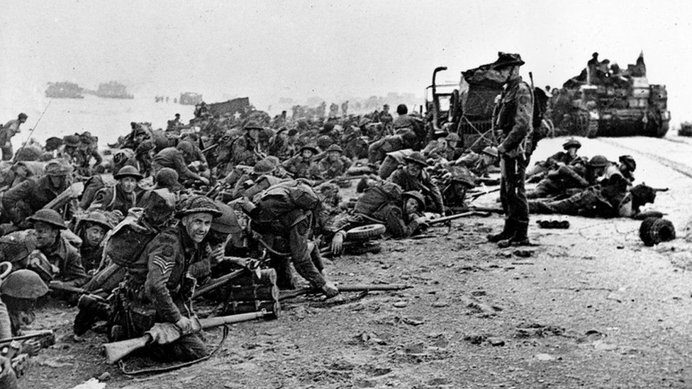 British troops on D-Day