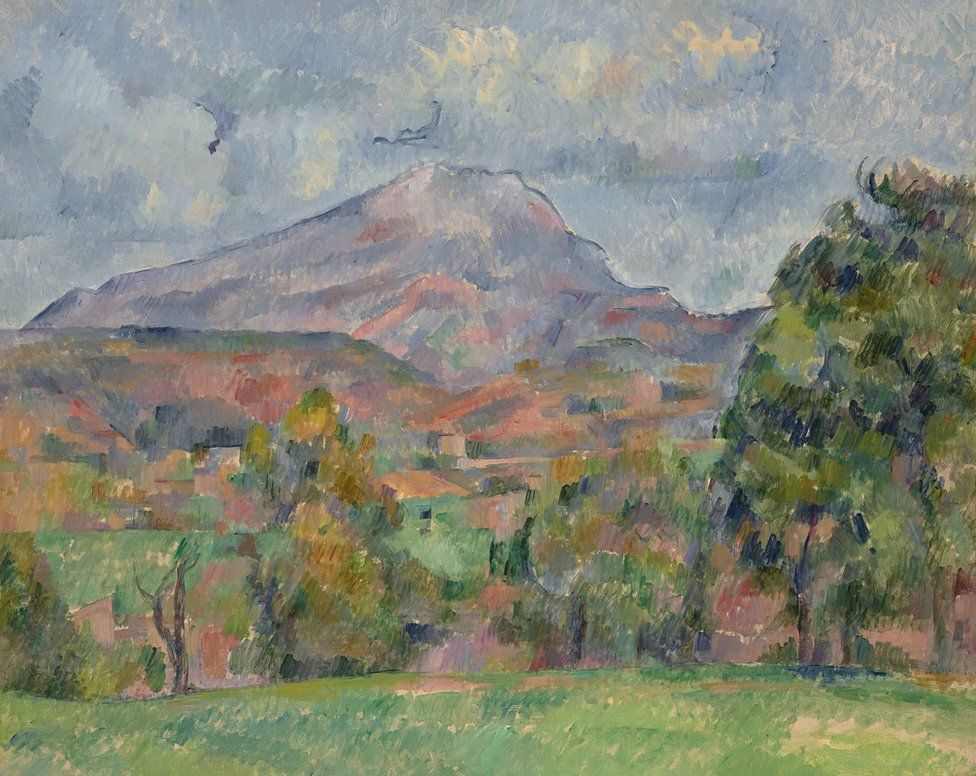 Paul Cezanne's La Montagne Sainte-Victoire