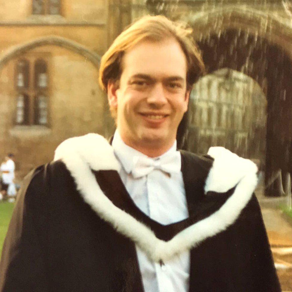 Mark Reckless graduates from Oxford University