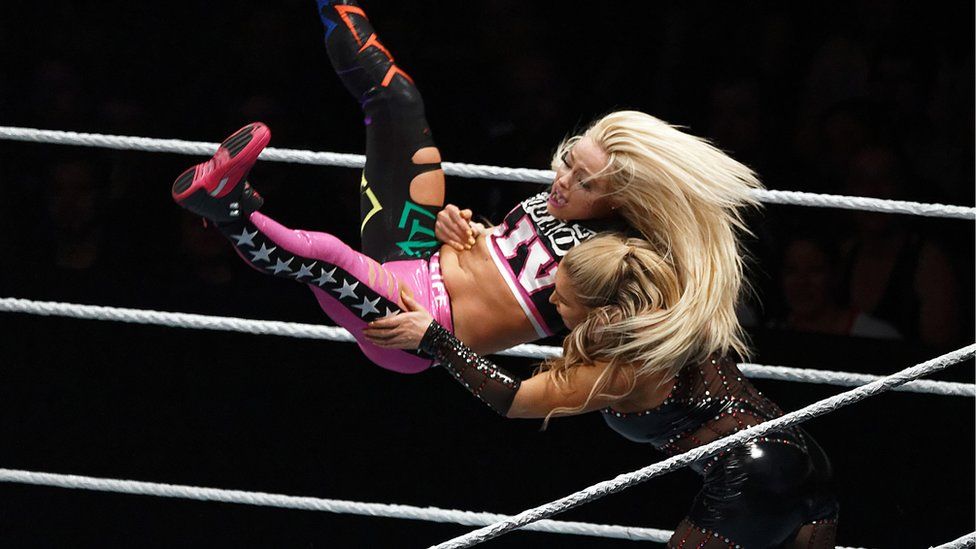 WWE SmackDown women's champion Liv Morgan will wrestle in the women&ap...