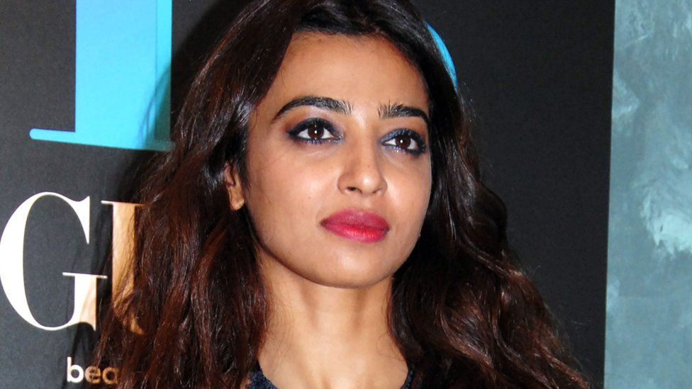 Indian Bollywood actress Radhika Apte poses for a picture in Mumbai on January 2, 2018.