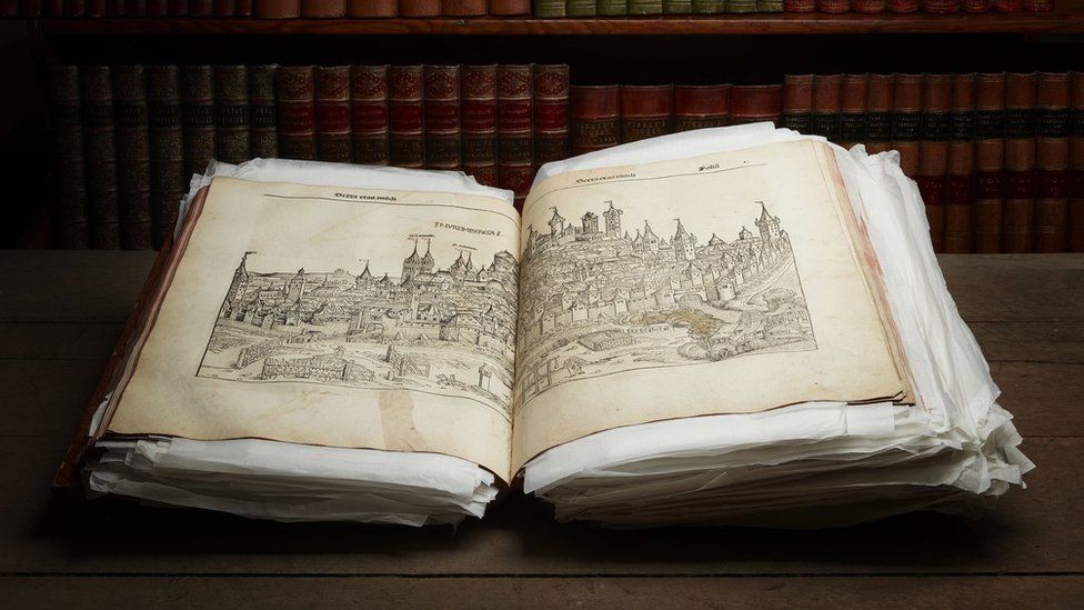 Nuremberg Chronicle: Early Mechanically Printed Book Up For Auction ...