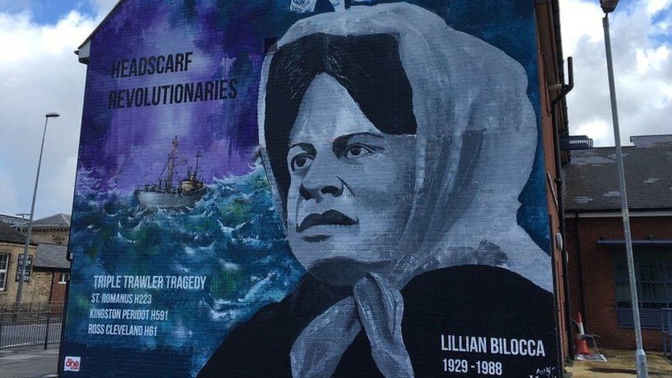 Mural of Lillian Bilocca