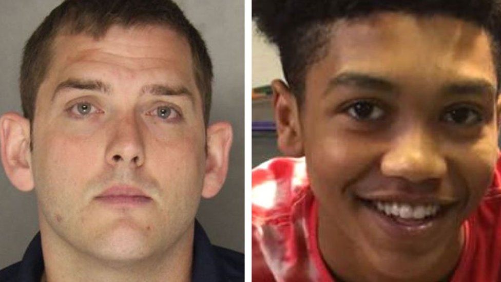 Michael Rosfeld (left) and Antwon Rose