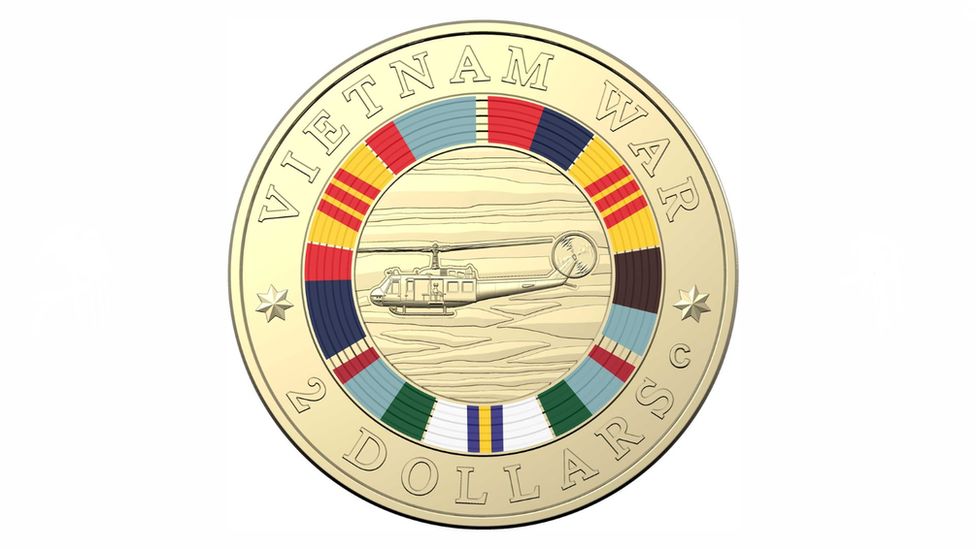 Vietnam Objects To Australian Coin With War era Yellow Flag BBC News