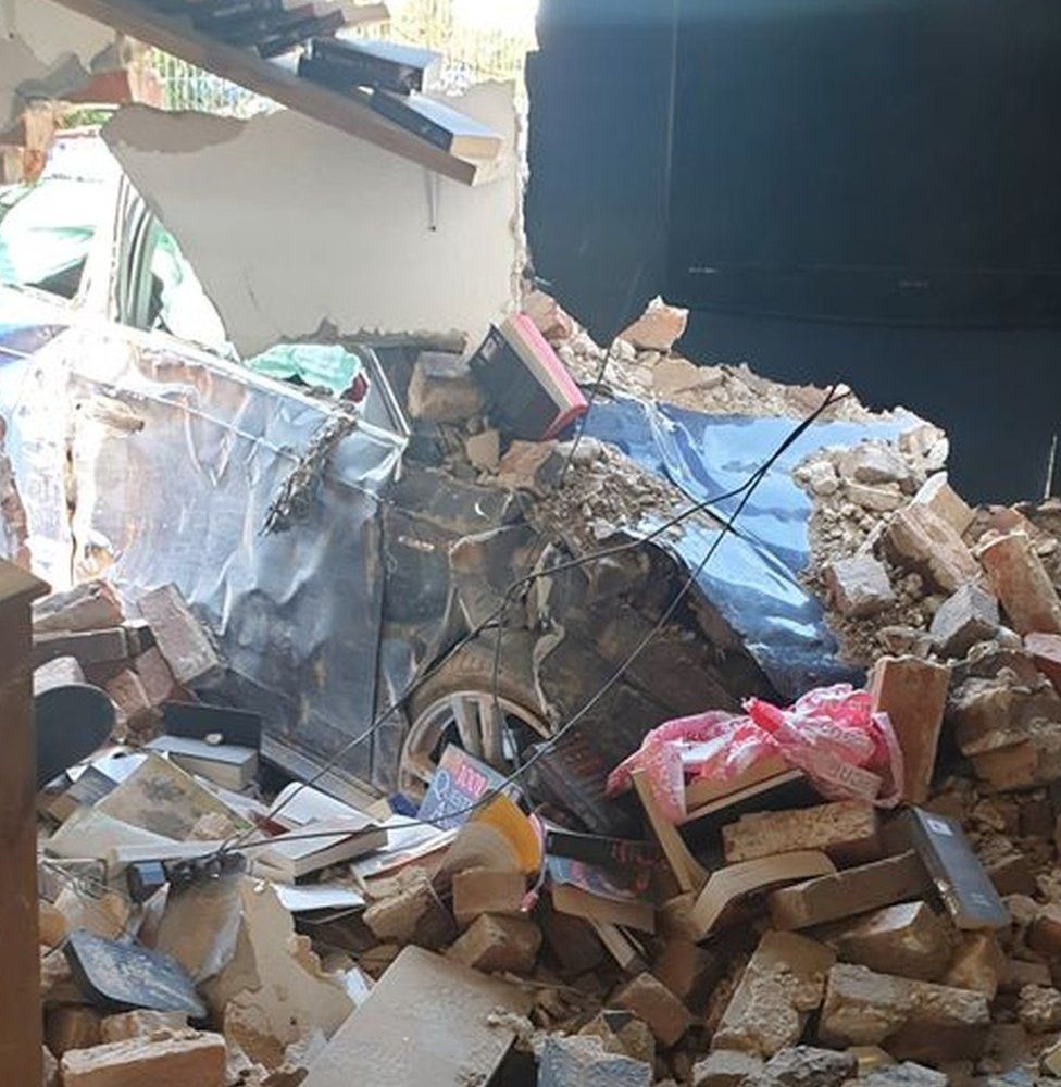 Lawford cottage car crash Family 'feared the worst' BBC News