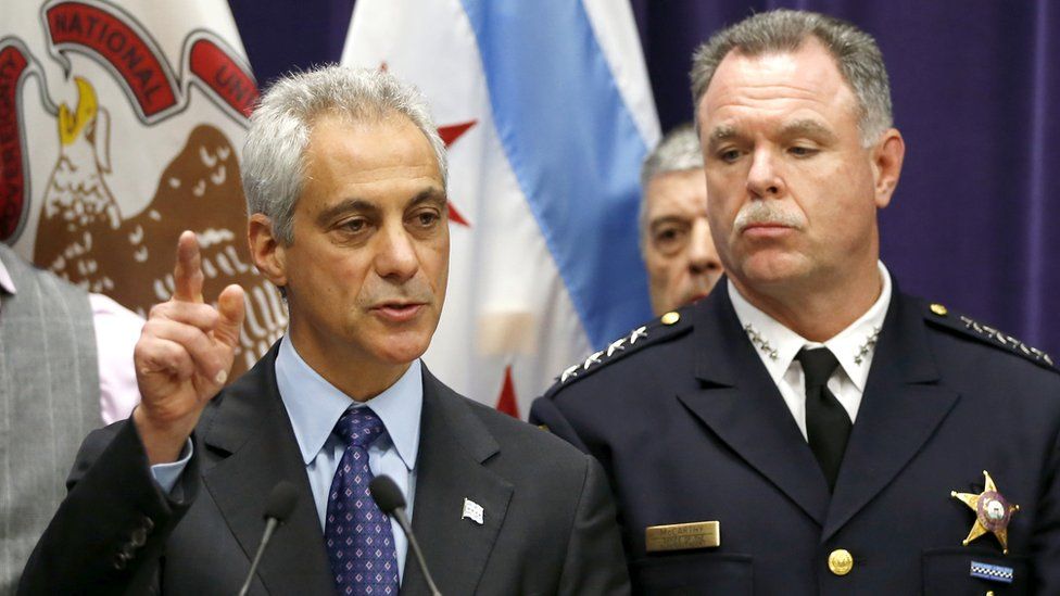 Rahm Emanuel (left) and Garry McCarthy (right)