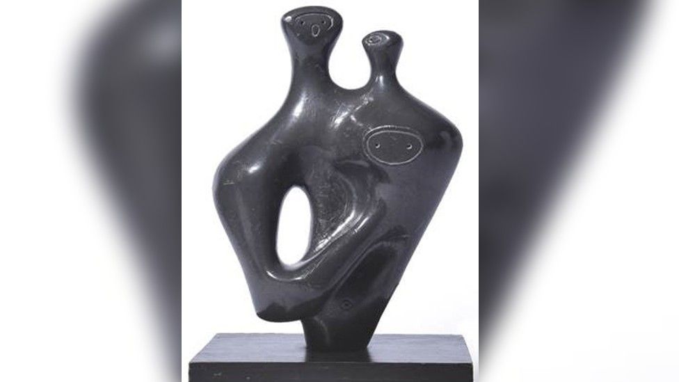 Mother and Child sculpture