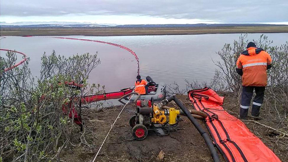 Arctic Circle oil spill prompts Putin to declare state of ...