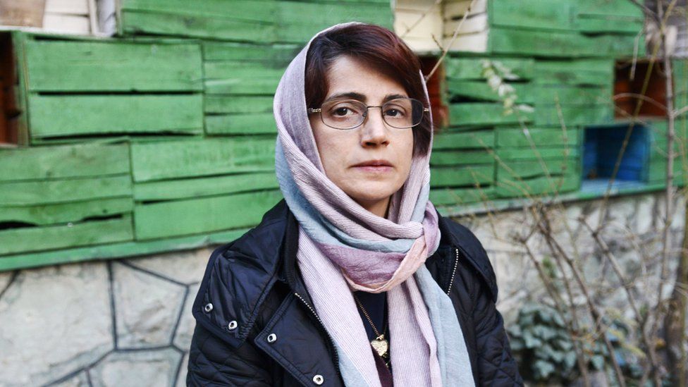 Nasrin Sotoudeh Iran Lawyer Who Defended Headscarf Protesters Jailed Bbc News 