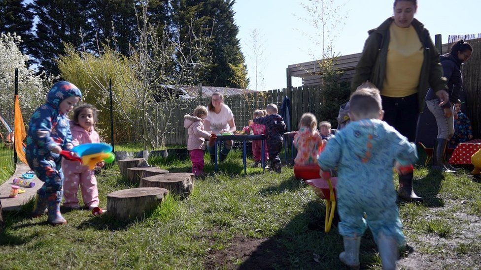 Children playing at Tot's Clubhouse