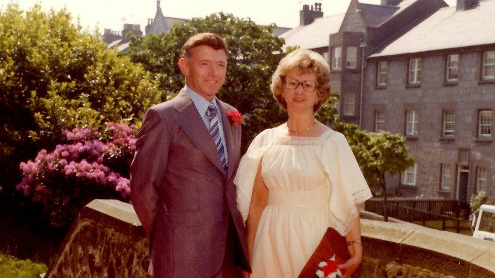 George Murdoch with wife Jessie