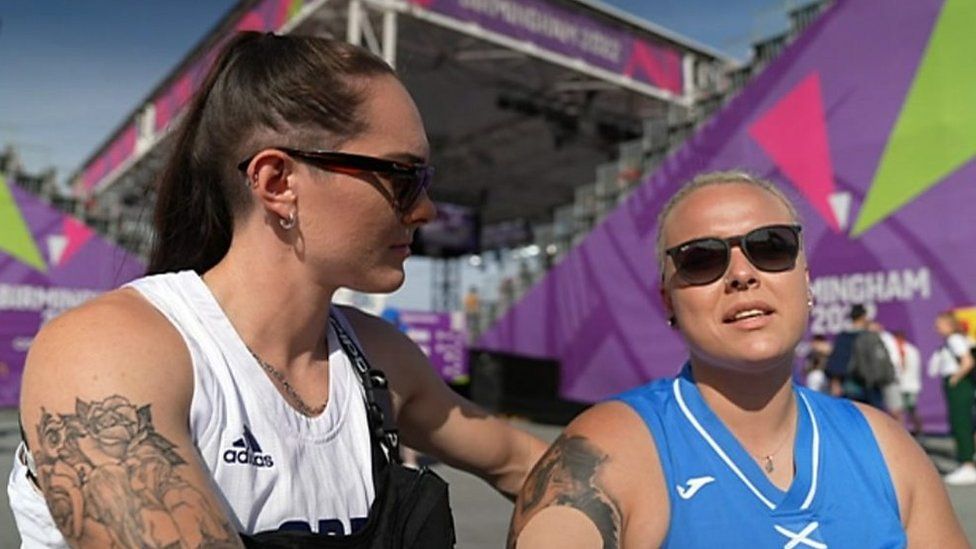 Birmingham Commonwealth Games sand rake dancers 'Viral reaction is