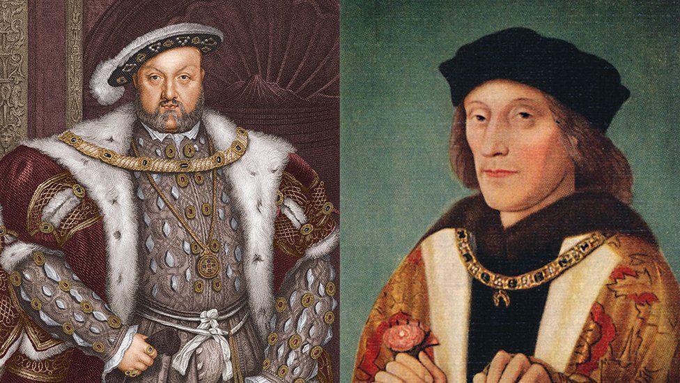 Henry VIII and Henry VII