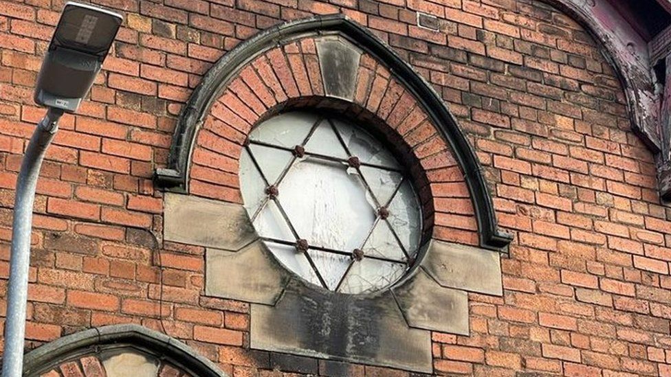 Star of David window, Carlisle