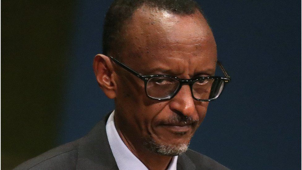 Rwanda"s President Paul Kagame addresses the 71st United Nations General Assembly in the Manhattan borough of New York, U.S., September 22, 2016