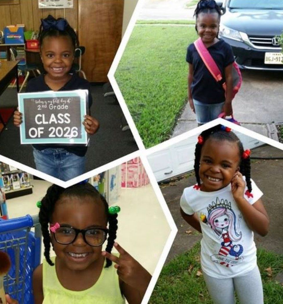 De'Maree Atkins, 8, shot dead after Houston car crash BBC News