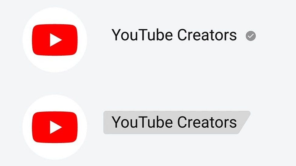 YouTube verified logo