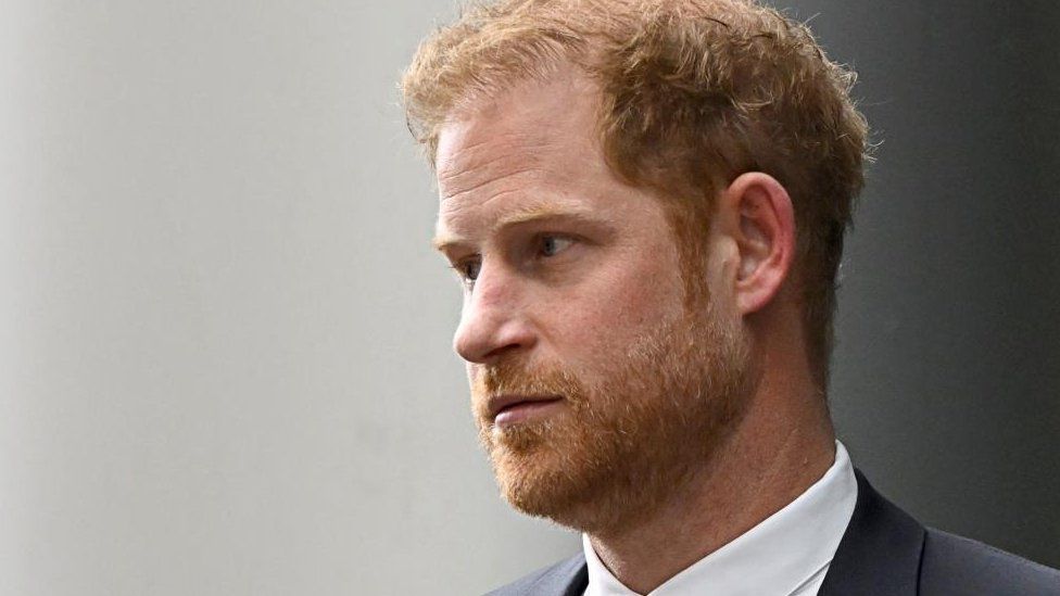 Prince Harry at the High Court in June