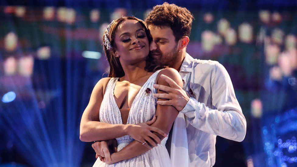 Fleur East and Vito Coppola on Strictly Come Dancing