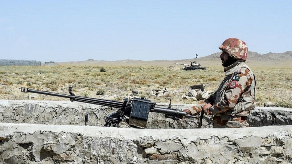 Pakistan border forces in Balochistan, 16 Sep 20