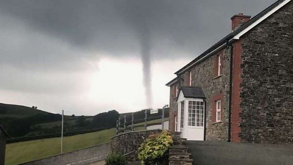 Brecon tornado