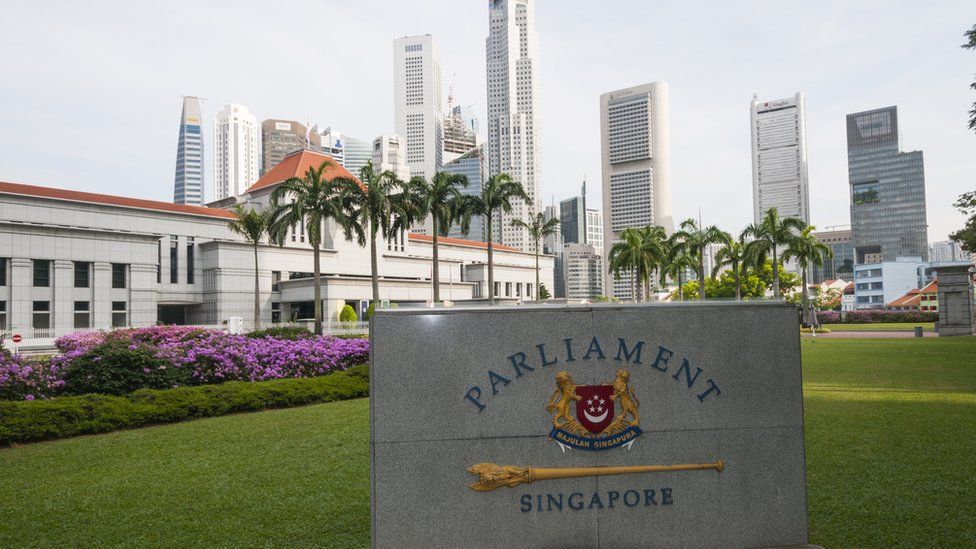 Здание парламента Сингапура