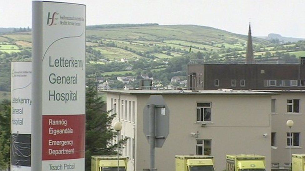 Letterkenny General Hospital says patients were assessed inside the ambulances