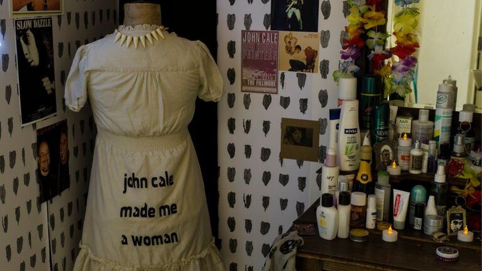 John Cale Made Me a Woman exhibits
