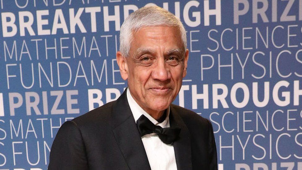 Vinod Khosla attends the 7th Annual Breakthrough Prize Ceremony at NASA Ames Research Center on November 4, 2018 in Mountain View, California.