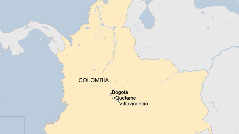 Map of Colombia