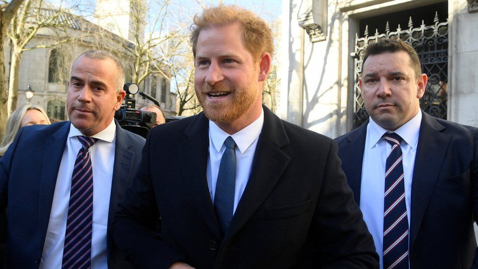 Prince Harry, Duke of Sussex, arrives at the High Court in London, Britain March 27, 2023