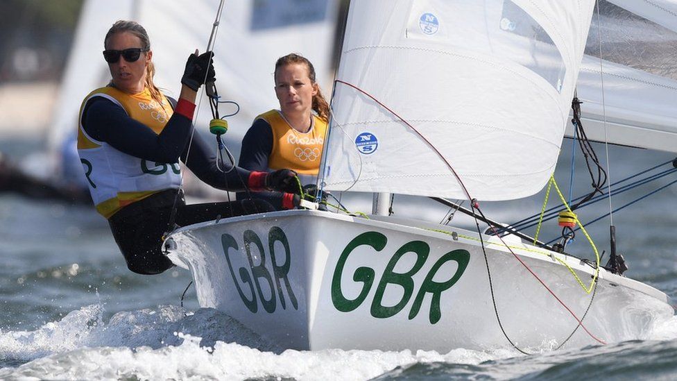 Hannah Mills and Saskia Clark won gold for Team GB at Rio 2016