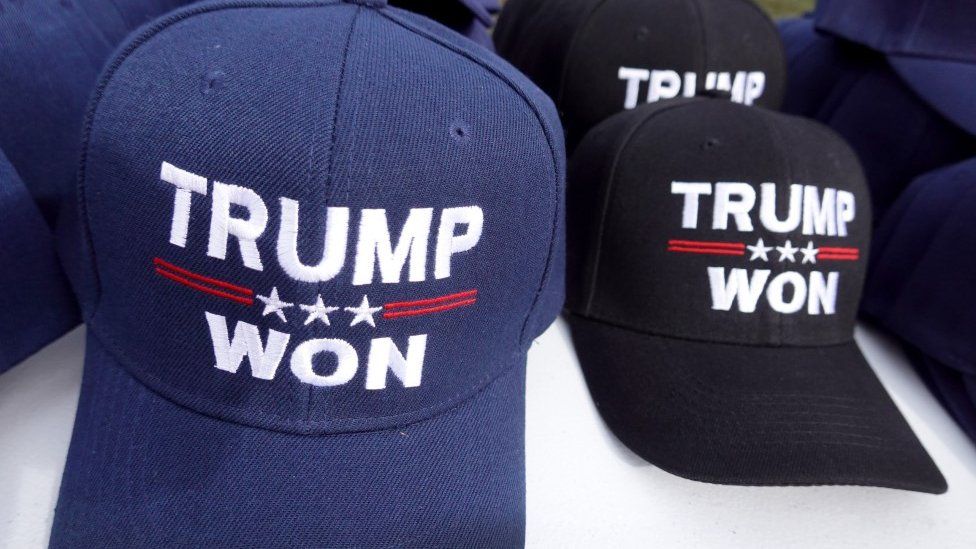 Trump merchandise in Iowa