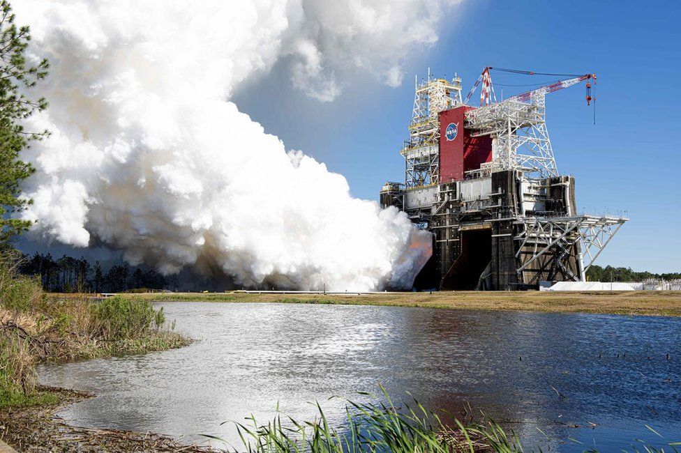 The SLS rocket's core stage completed a successful test on Thursday, clearing it for flight