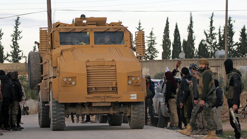 Turkish troops near Manbij, 28 Dec